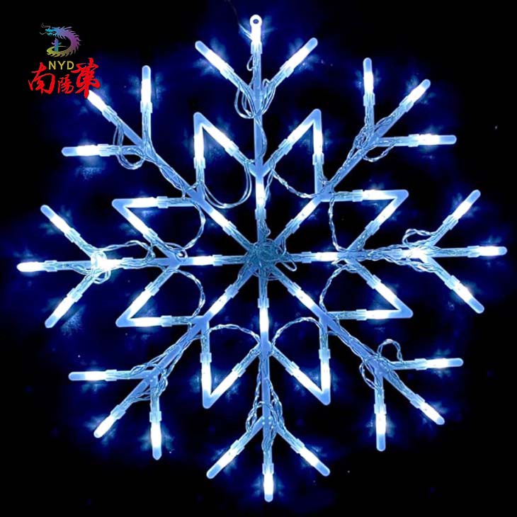 2D LED Snowflake For Wall Decoration